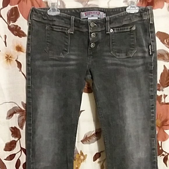 Silver Jeans Denim - Silver jeans black/gray size 32